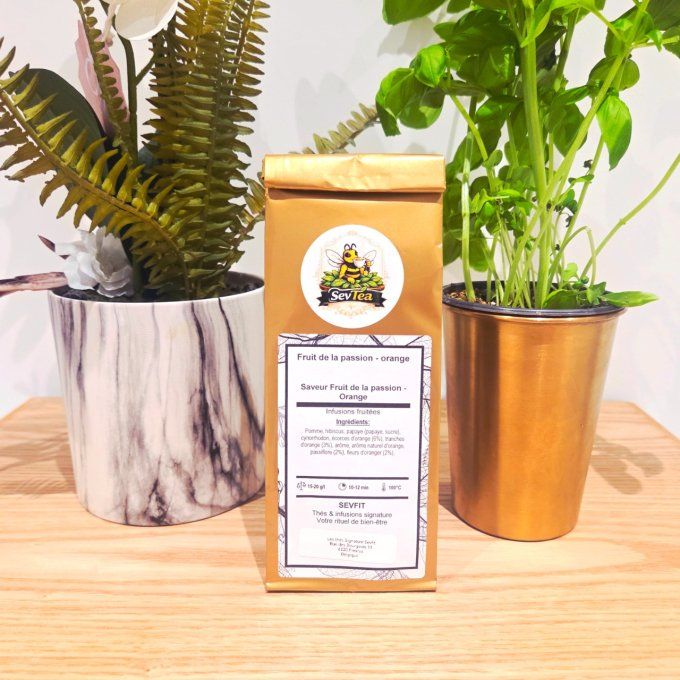 Fruit de la Passion Orange -  Infusion Fruitée