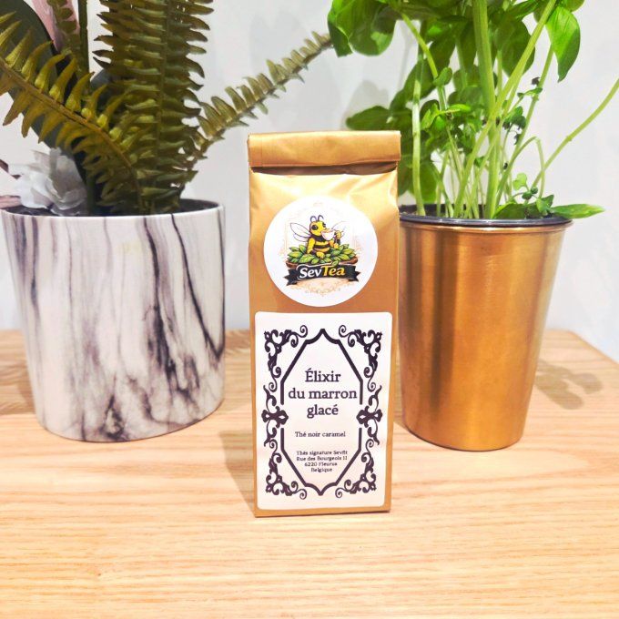 Elixir du Marron Glacé – Thé Noir Caramel & Amande