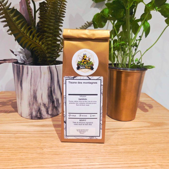 Tisane des Montagnes – Infusion Herbacée & Bien-être