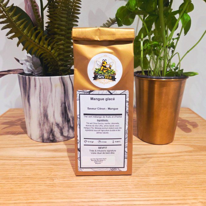 Mangue Glacé - Thé Vert Citron Mangue