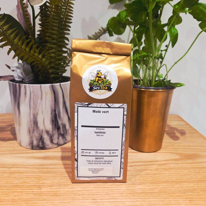 Maté Vert - Infusion Énergie & Vitalité