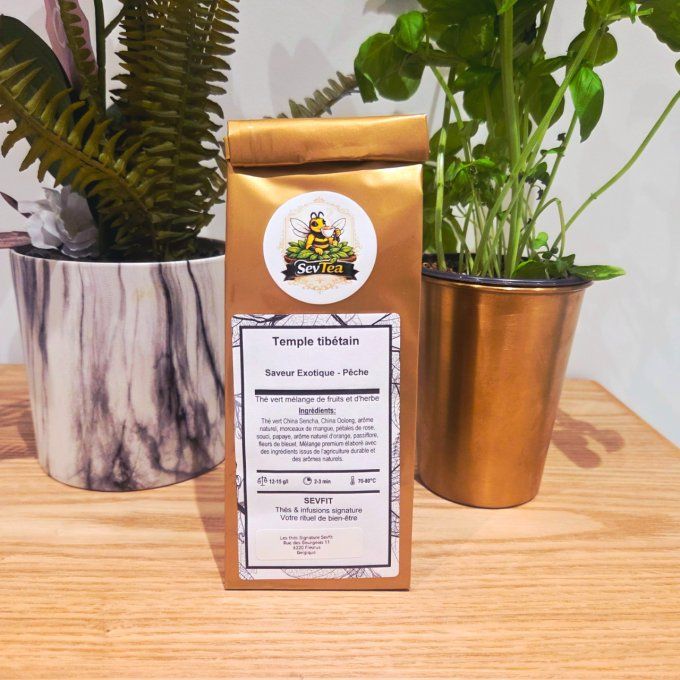 Temple Tibétain – Thé Vert & Oolong Exotique