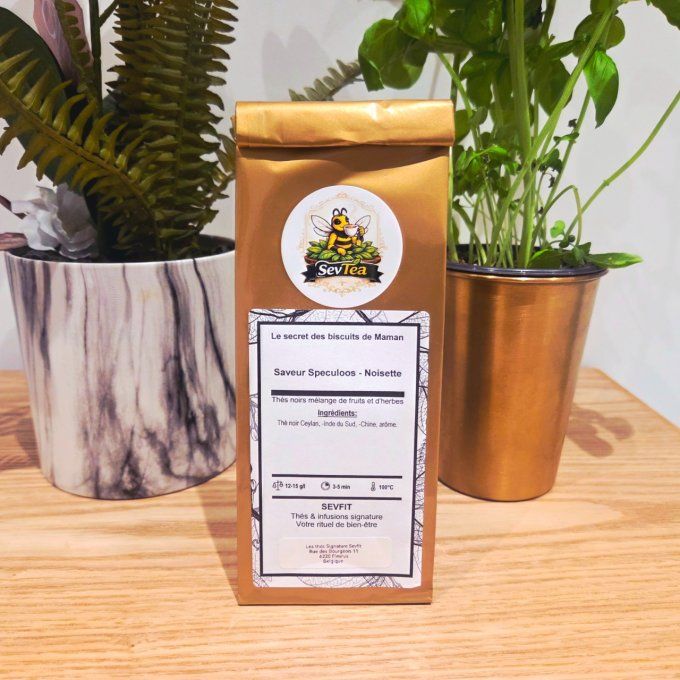 Le Secret des Biscuits de Maman – Thé Noir Speculoos & Noisette