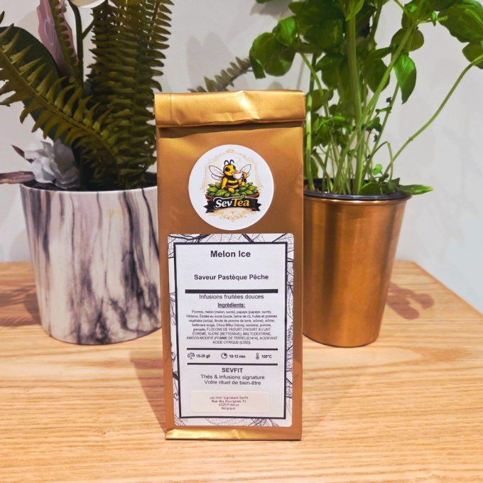 Melon Ice – Infusion Pastèque & Pêche