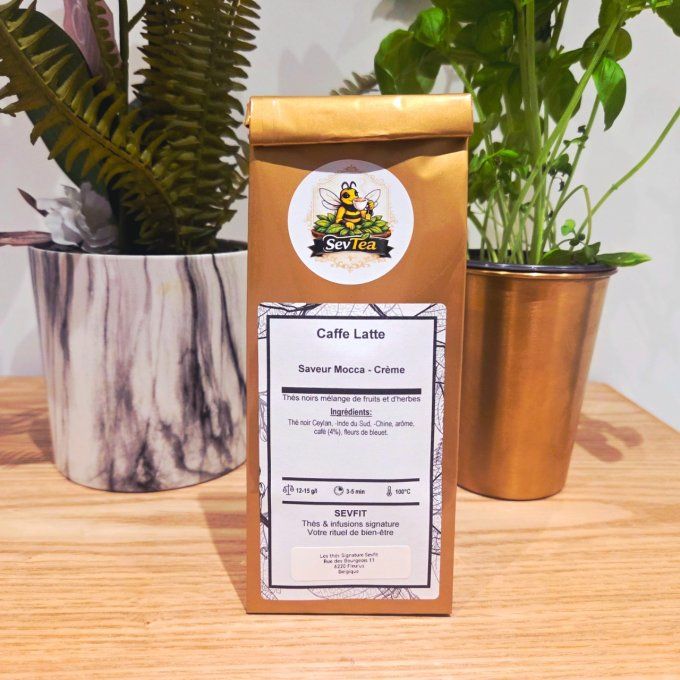 Caffe Latte – Thé Noir Mocca & Crème