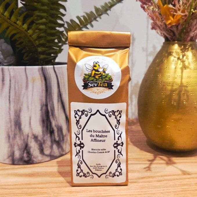 Les Bouchées du Maitre Affineur - Biscuits Chorizo Comté AOP