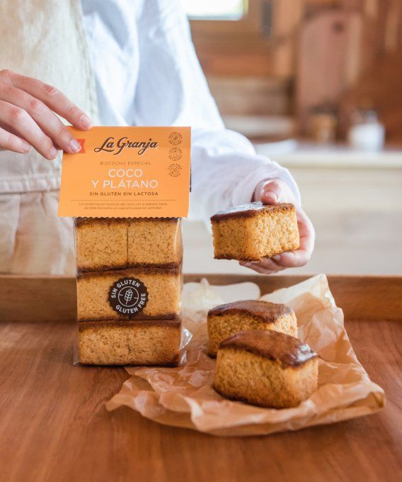 Biscuits Noix de Coco & Banane La Granja – SevFit