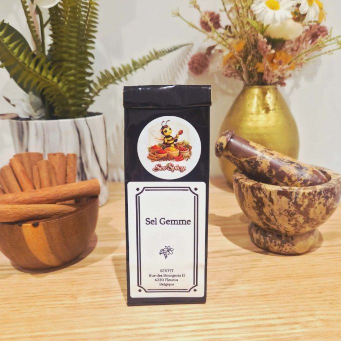 Epices Sev'Spices - Sel Gemme – Le Cristal de Terre Pur