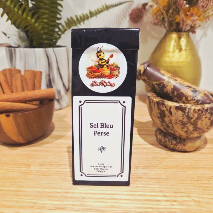 Epices Sev'Spices - Sel Bleu de Perse - Le Diamant d'Orient