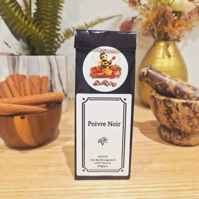 Epices Sev'Spices - Poivre Noir en grain