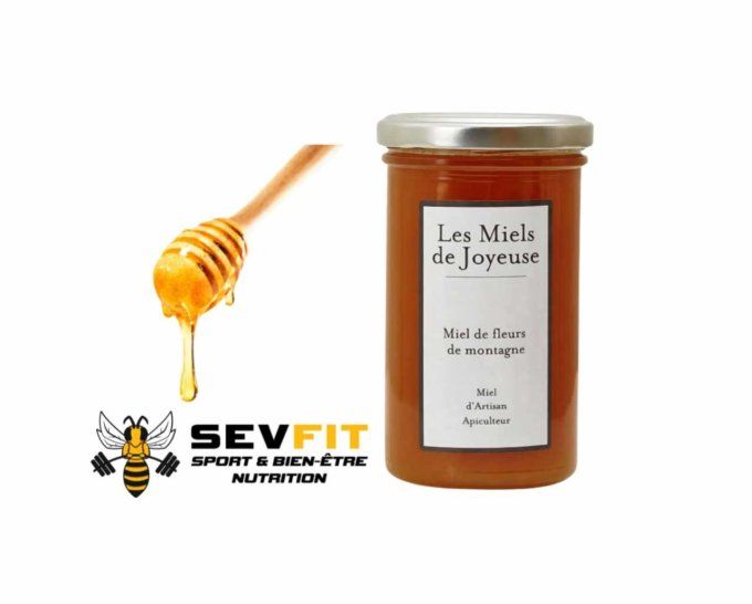 BeeGold ✾ Sevfit ✾ Les Miels de Joyeuse ✾ Miel de Fleurs de Montagne 250gr