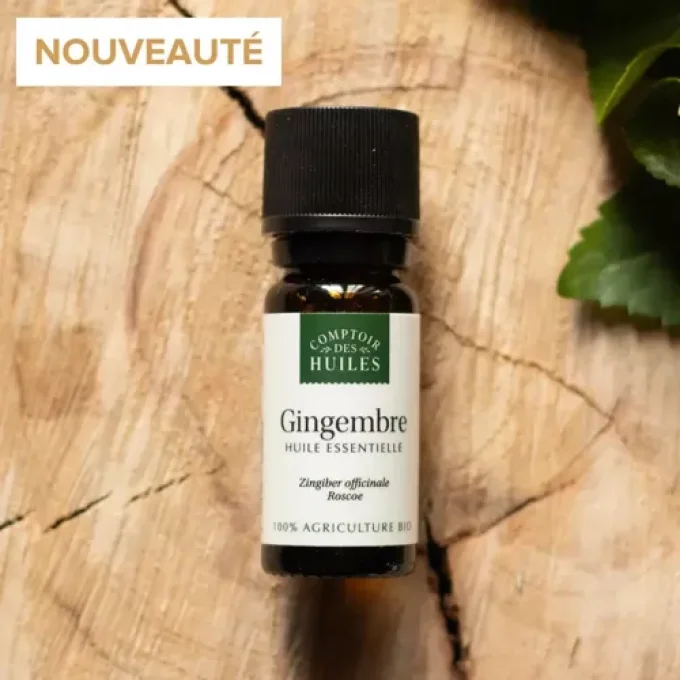 Huile Essentielle de Gingembre BIO – SevFit