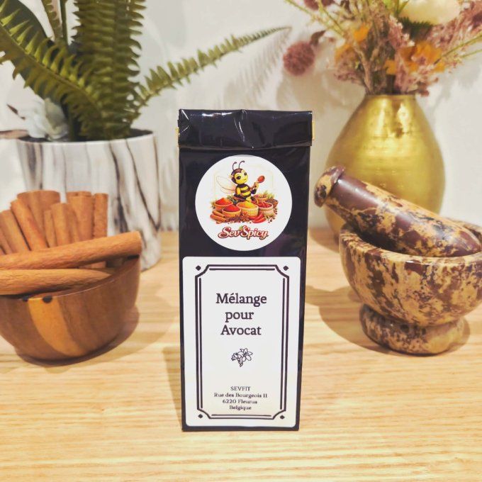 Epices Sev'Spices - Mélange pour avocat – L'Allié du Brunch Parfait