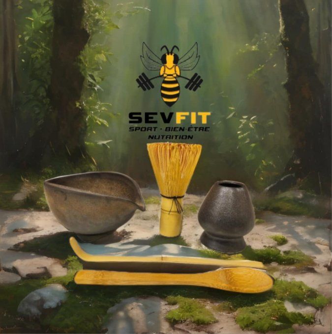 BeeCeremony   ✾ Sevfit ✾ Set pour Matcha - Modèle 6