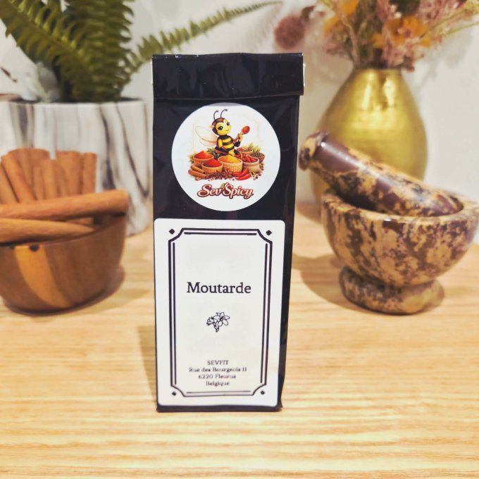 Epices Sev'Spices - Moutarde jaune en grain – Caractère & Croquant