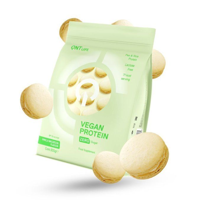 Whey Vanille Macaron Vegan – SevFit