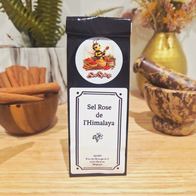 Epices Sev'Spices - Sel Rose de l'Himalaya – Le Diamant de Sel