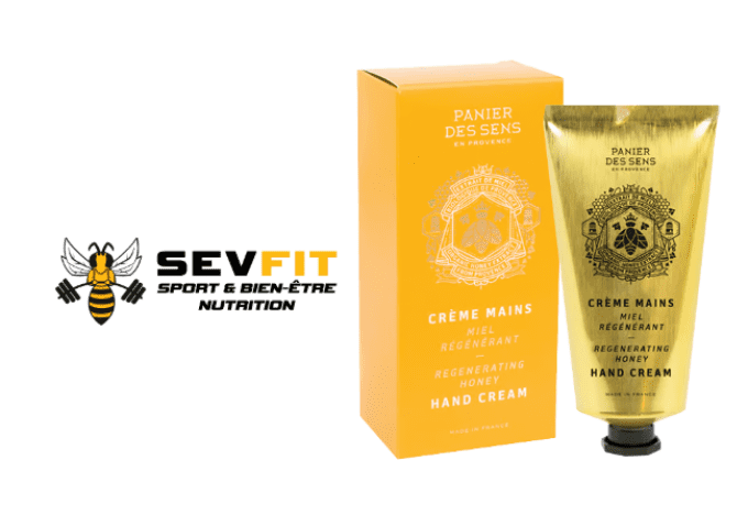 BeeGlow ✾ Sevfit ✾ Panier des Sens ✾ Crème  pour les mains au miel régénérant 75 ml
