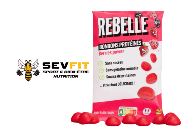 BeeYummy✾ Sevfit ✾ Rebelle ✾  Bonbons Protéinés Berries Power