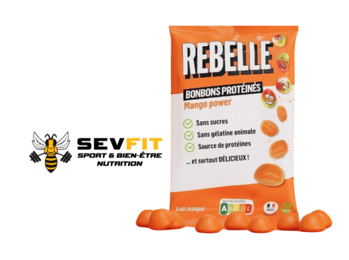 BeeYummy Rebelle Bonbons protéinés mango power