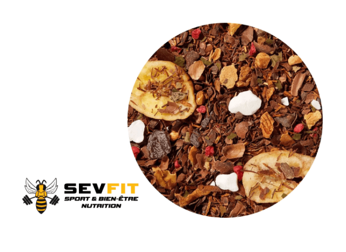 Beetea  ✾ Sevfit ✾ Papo'thé ✾ Rooibos Mélange Banana Choc 50gr