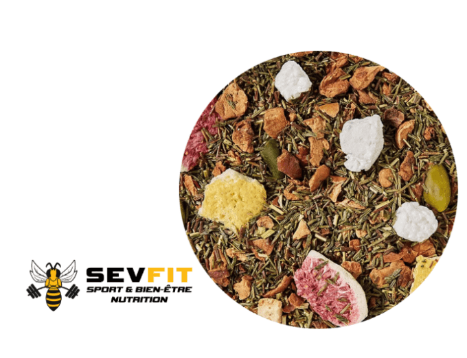 Beetea  ✾ Sevfit ✾ Papo'thé ✾ Rooibos vert Mélange Orient Citron Figue 50gr