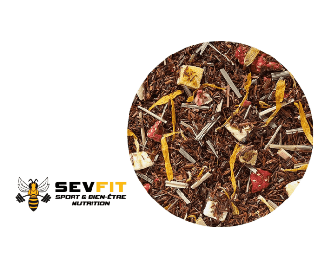Beetea  ✾ Sevfit ✾ Papo'thé ✾ Rooibos mélange Pain d’épices  Orange 50gr