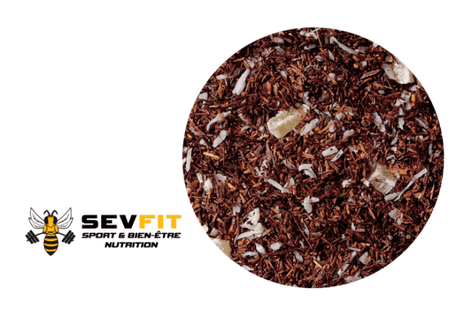 Beetea  ✾ Sevfit ✾ Papo'thé ✾ Rooibos mélange Piña Colada Coco  Ananas 50gr