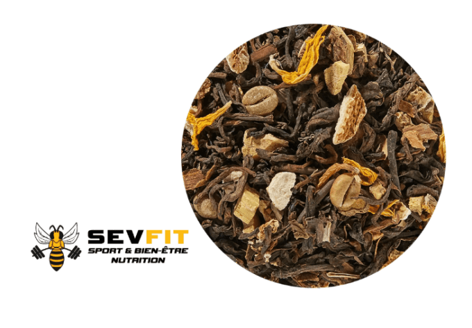 Beetea  ✾ Sevfit ✾ Papo'thé ✾ Thé noir Pu Erh Limette Menthe 50gr