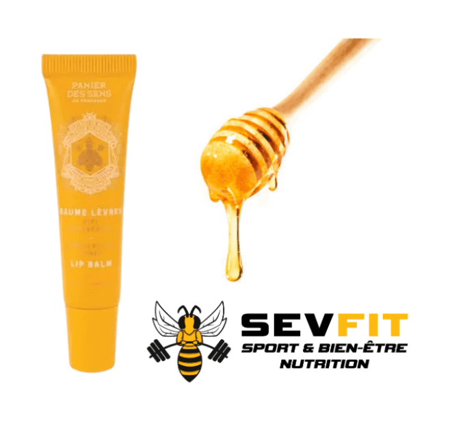 BeeGlow ✾ Sevfit ✾ Panier des Sens ✾ Baume pour les lèvres au miel régénérant 15 ml