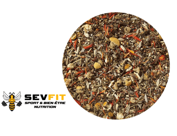 Beetea  ✾ Sevfit ✾ Papo'thé ✾ Honeybush & Rooibos Vert Pause Relaxation 50gr