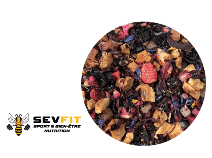 Beetea  ✾ Sevfit ✾ Papo'thé ✾ Infusion de fruits Bora Bora 50gr