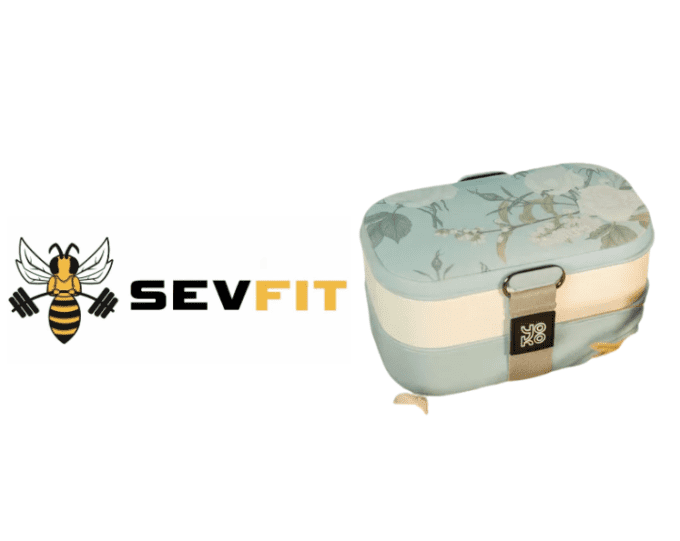 Bee on the Go ✾ Sevfit ✾ Yoko ✾   Bento - lunchbox - 1200ml - Milano