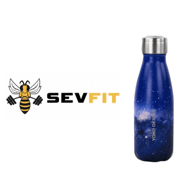 Bee on the Go ✾ Sevfit ✾  Yoko ✾   Bouteille isotherme 260 ml "galaxy"