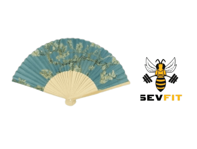 BeeArt ✾ Sevfit ✾ Éventail Van Gogh  Fleur d'amandier