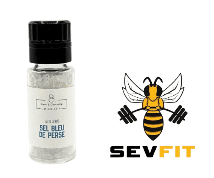 BeeSpice✾ Sevfit ✾ Baron & Chassaing ✾ Sel Bleu de Perse 120 gr