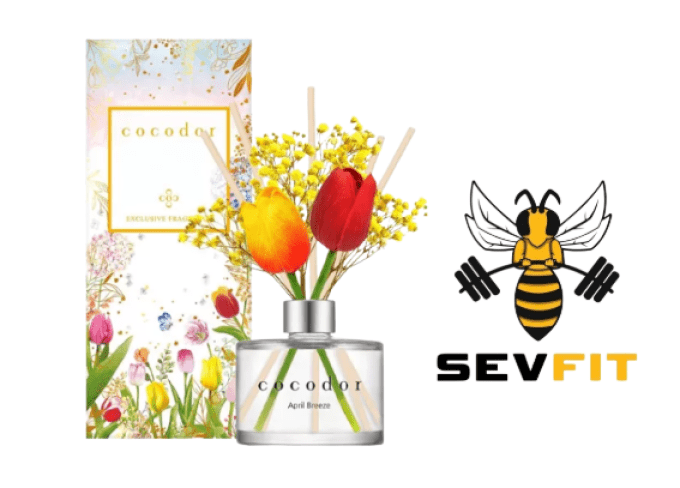BeeScent ✾ Sevfit ✾ Cocodor Diffuseur de Tulipe 200 ml - Parfum Belle Pivoine