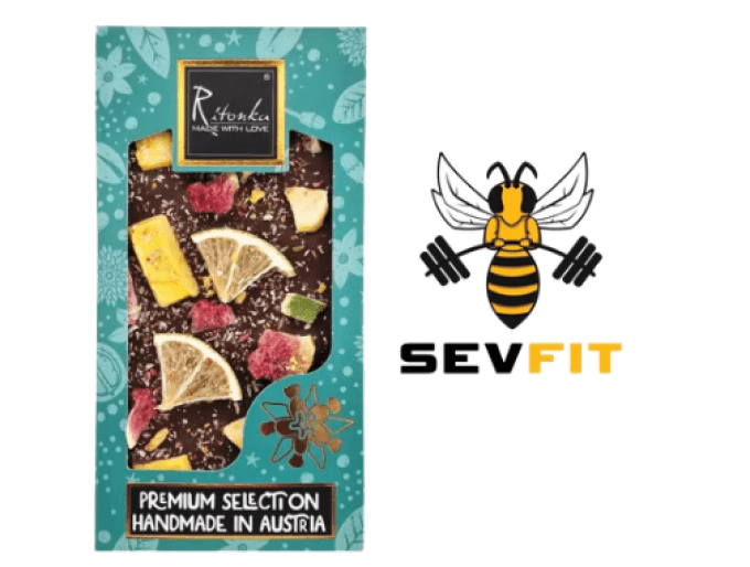 BeeFinest ✾ Sevfit ✾ Ritonka ✾ Chocolat au Lait Pina Colada – Mangue, Figue, Citron Vert & Coco –