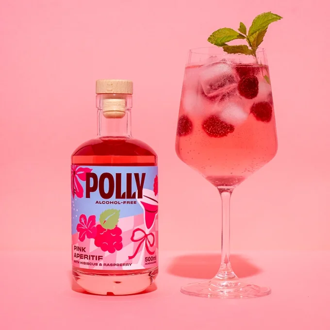 Pink Apéritif Sans Alcool Polly – SevFit