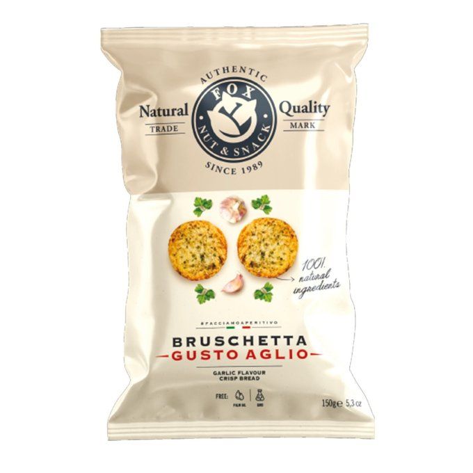 Bruschetta à l’Ail Gusta Fox Nut & Snack – SevFit