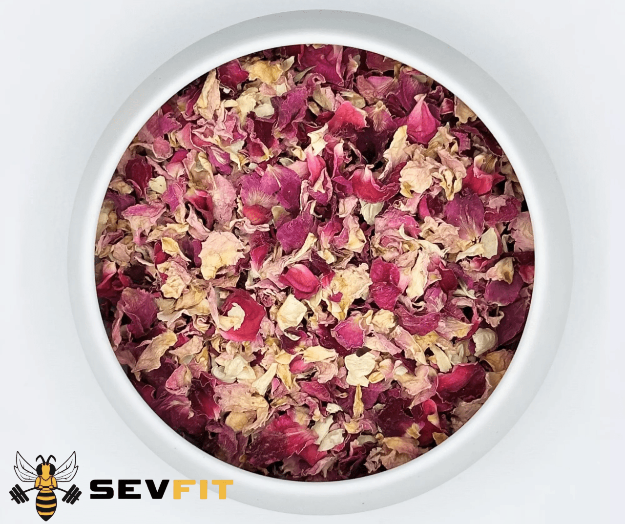 Pétales de Fleurs Comestibles Roses, Jasmin Vanissa - SevFit
