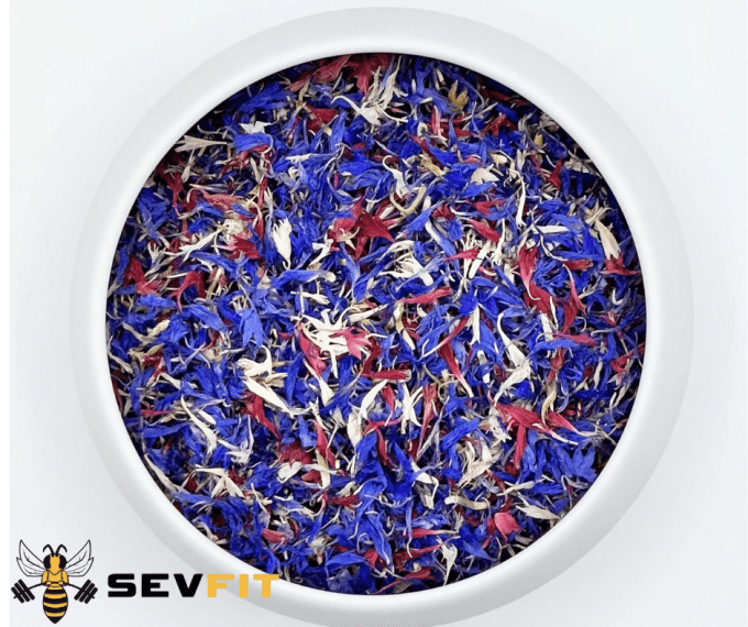 Nuit Étoilée : Pétales de Fleurs Comestibles  Vanissa - SevFit
