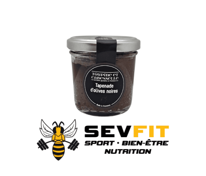 Tapenade d'Olives Noires Toupine et Cabesselle – SevFit