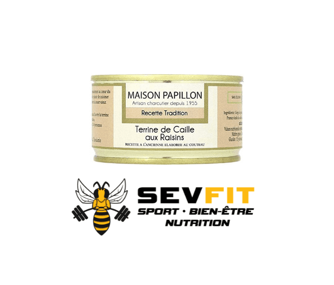 Terrine de Caille aux Raisins Maison Papillon – SevFit