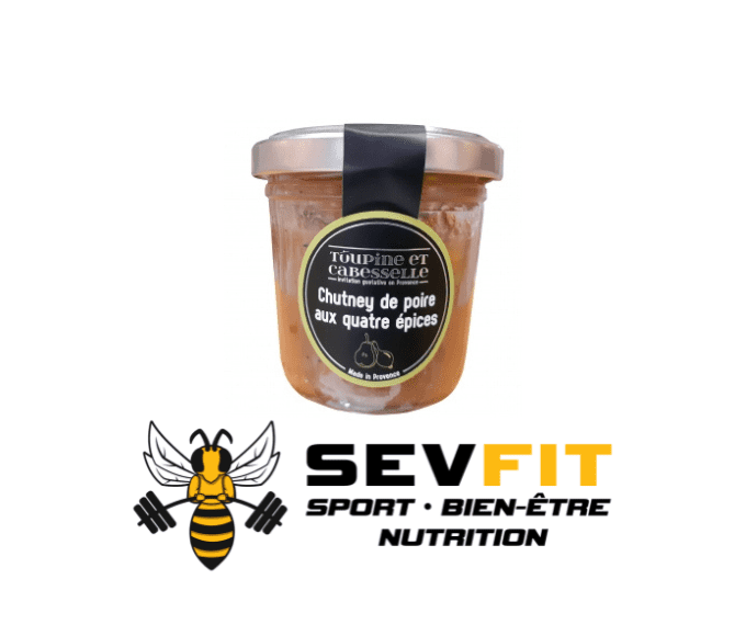Chutney de Poire aux Quatre Épices Toupine et Cabesselle – SevFit
