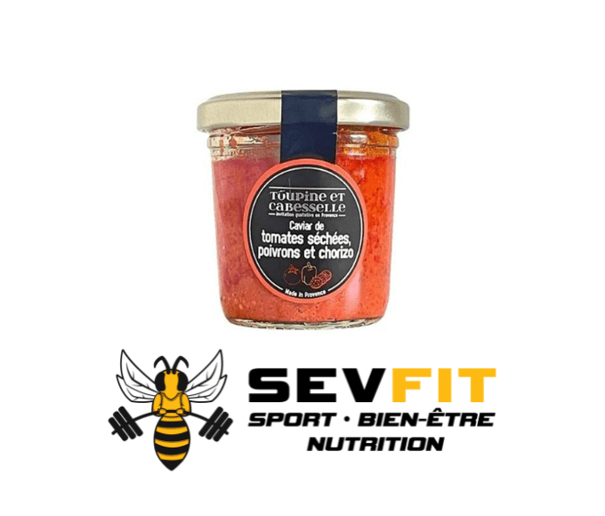 Caviar de Tomates Séchées, Poivrons & Chorizo Toupine et Cabesselle – SevFit