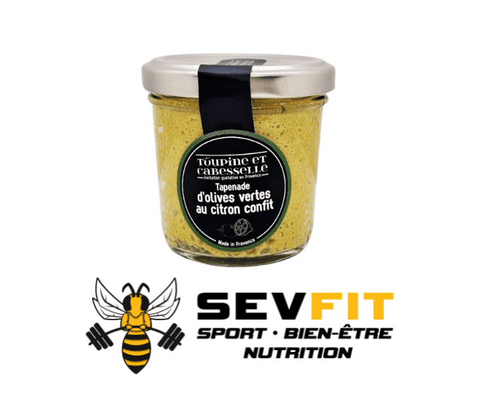 Tapenade D'olives Vertes Au Citron Confit Toupine Et Cabesselle - SevFit